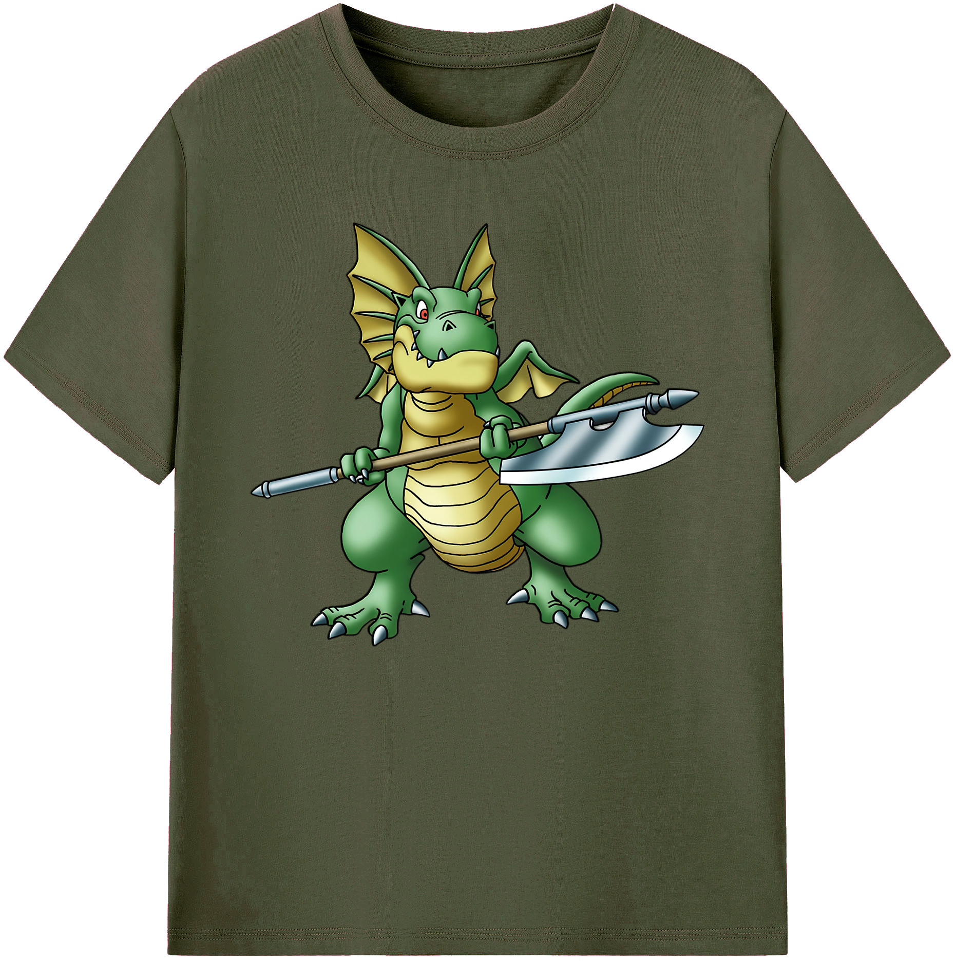 （画像用） ドラゴンクエスト Doragon Kuesuto Dragon Quest 綿100％ メンズ半袖Tシャツ｜肌触りやわらか＆通気性